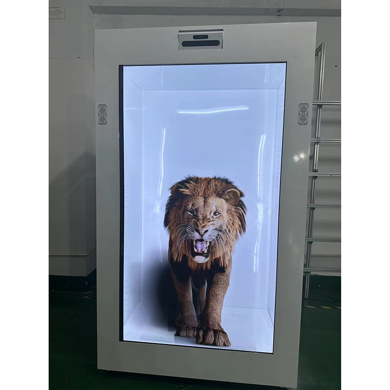 Perspicuus Indoor interactive lcd showcase holobox proiectura scrinium